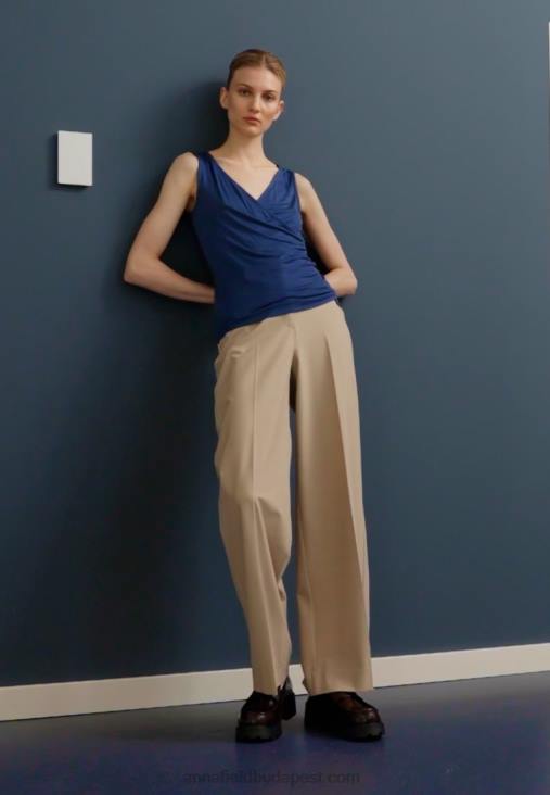 Anna Field nők felső sötétkék RTVD441