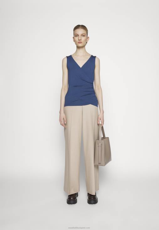 Anna Field nők felső sötétkék RTVD441