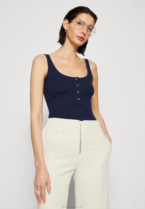 Anna Field nők felső sötétkék RTVD451