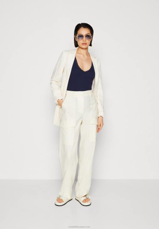 Anna Field nők felső sötétkék RTVD456