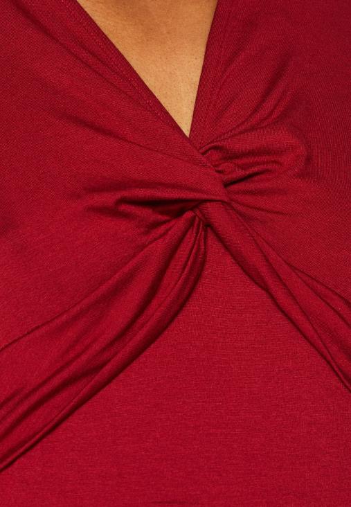 Anna Field nők felső sötétvörös RTVD480
