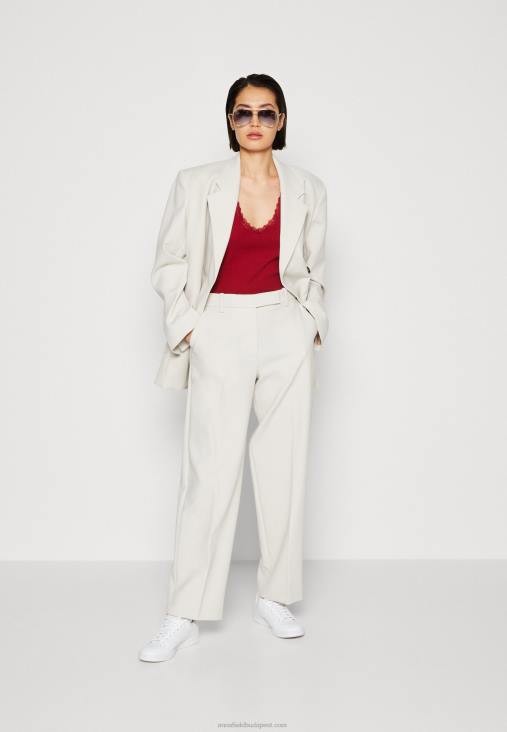 Anna Field nők felső sötétvörös RTVD497