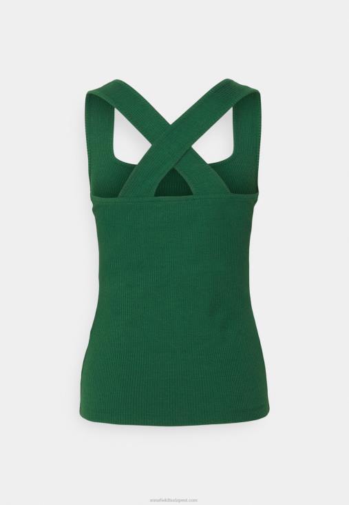 Anna Field nők felső sötétzöld RTVD425