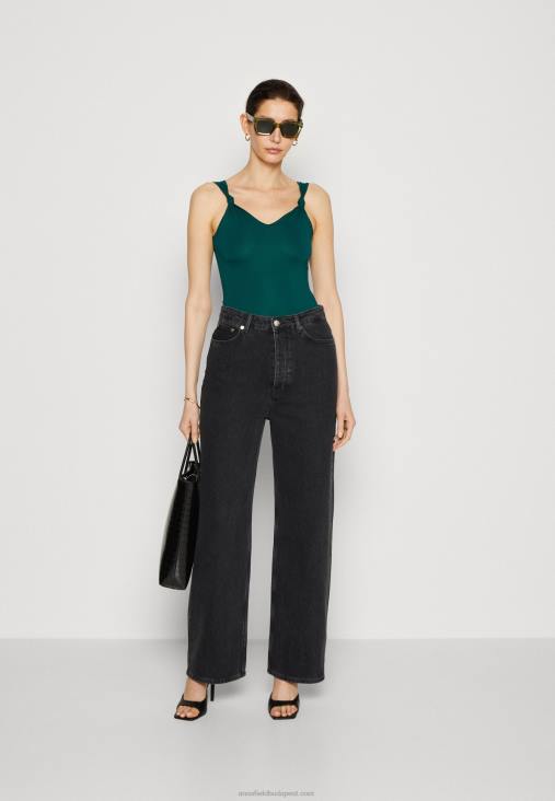 Anna Field nők felső sötétzöld RTVD490