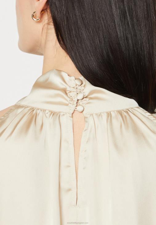 Anna Field nők felső törtfehér RTVD408