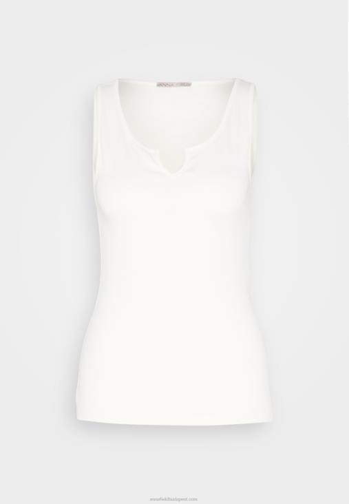 Anna Field nők felső törtfehér RTVD470