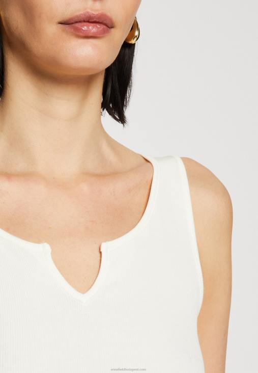 Anna Field nők felső törtfehér RTVD470