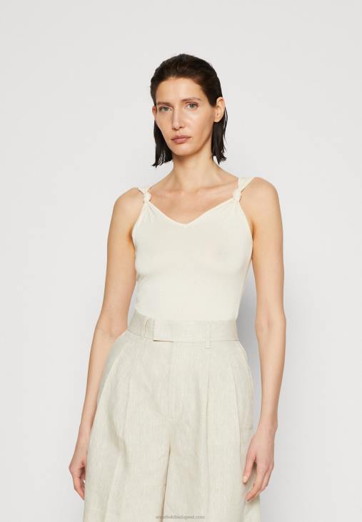 Anna Field nők felső törtfehér RTVD493