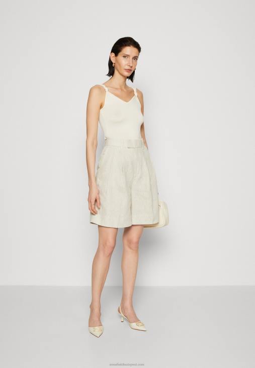 Anna Field nők felső törtfehér RTVD493