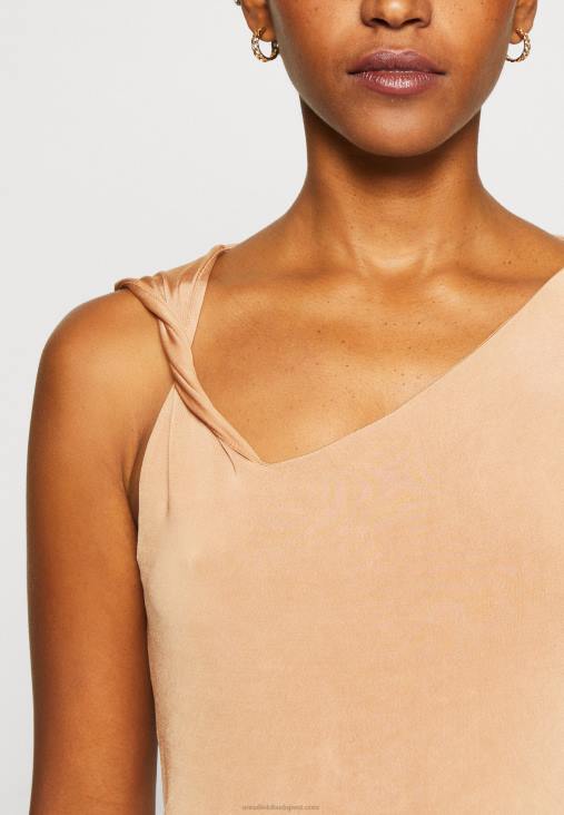 Anna Field nők felső világosbarna RTVD509