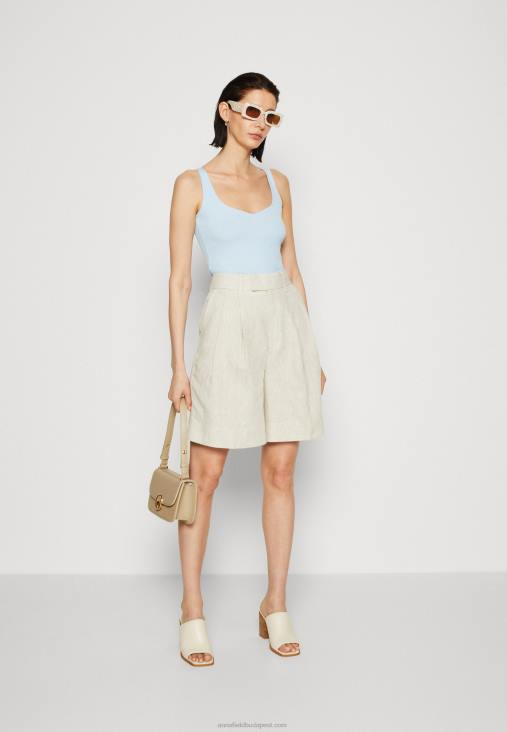 Anna Field nők felső világoskék RTVD414