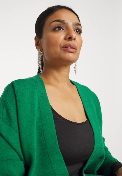 Anna Field nők hosszú ujjú felső fekete RTVD580