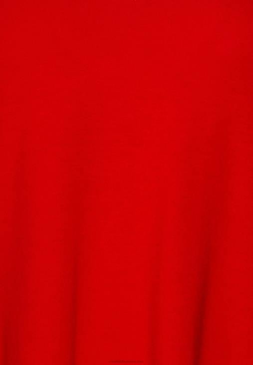 Anna Field nők hosszú ujjú felső piros RTVD540