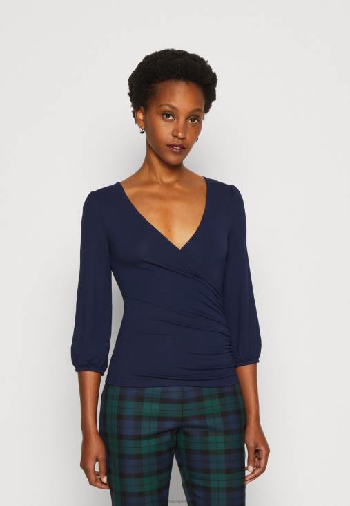 Anna Field nők hosszú ujjú felső sötétkék RTVD536
