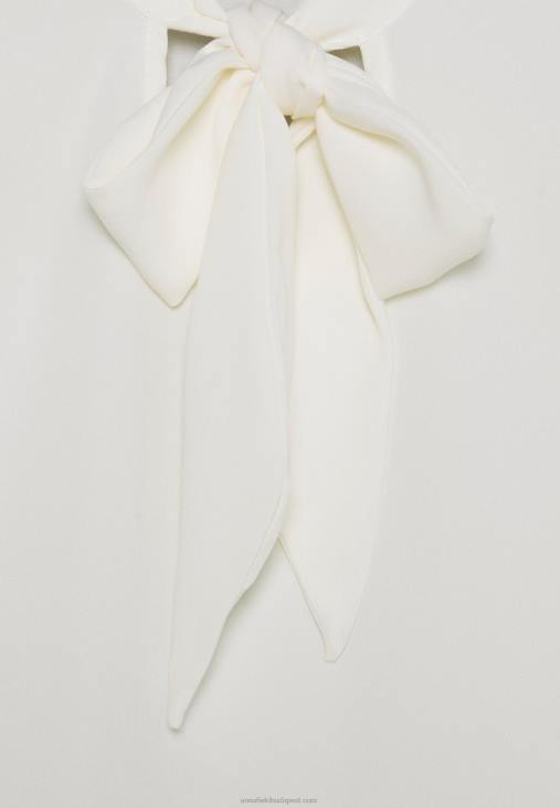 Anna Field nők hosszú ujjú felső törtfehér RTVD521