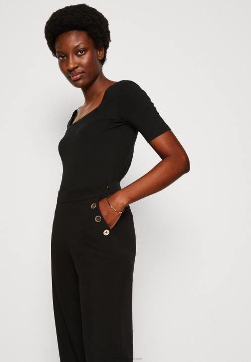 Anna Field nők nyomott póló fekete RTVD375