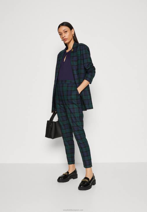 Anna Field nők nyomott póló sötétkék RTVD355