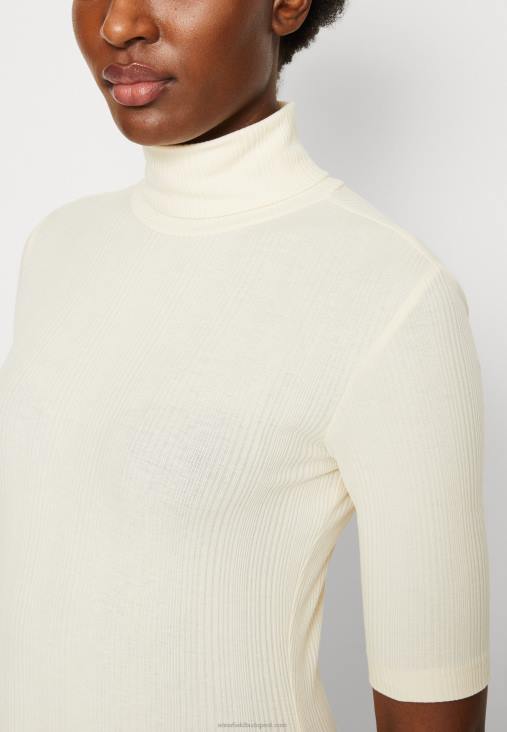 Anna Field nők nyomott póló törtfehér RTVD270