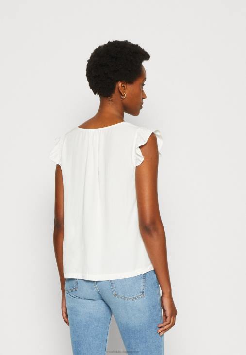 Anna Field nők nyomtatott póló fehér RTVD265