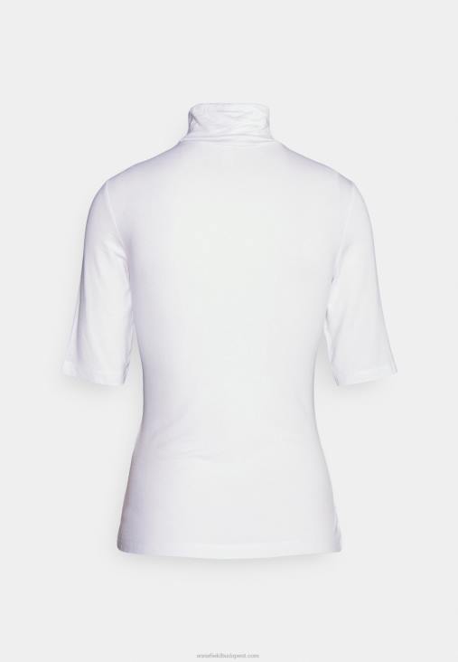 Anna Field nők nyomtatott póló fehér RTVD272