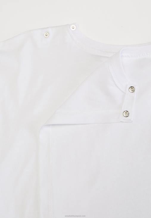 Anna Field nők nyomtatott póló fehér RTVD371