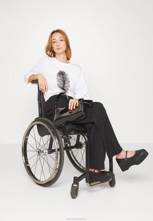 Anna Field nők nyomtatott póló fehér RTVD371