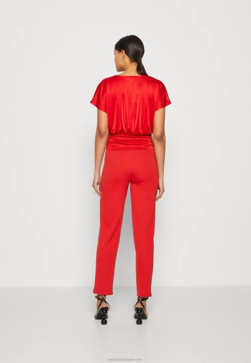 Anna Field nők nyomtatott póló piros RTVD303