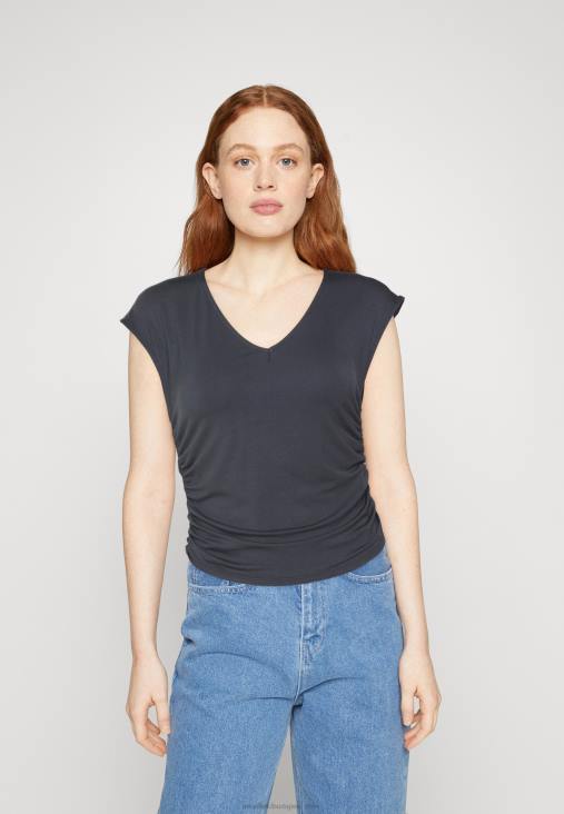 Anna Field nők nyomtatott póló szürke RTVD351