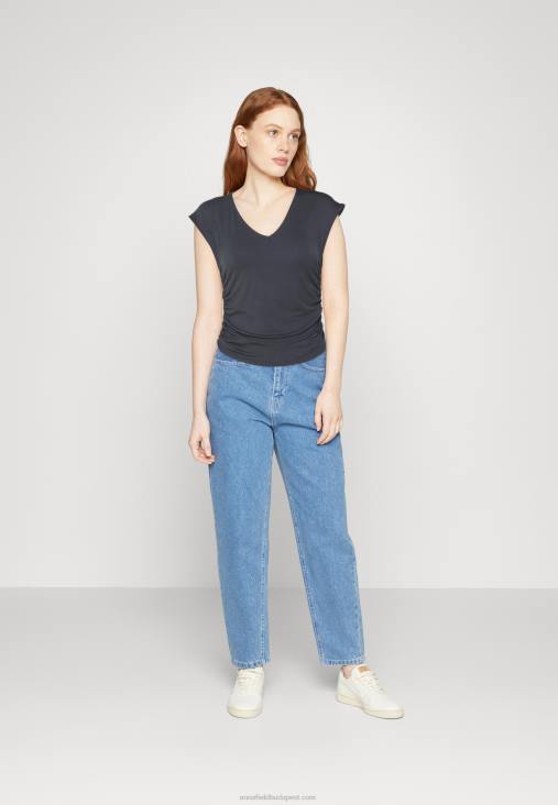 Anna Field nők nyomtatott póló szürke RTVD351