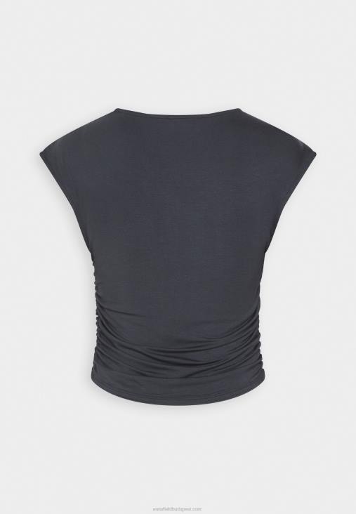 Anna Field nők nyomtatott póló szürke RTVD351