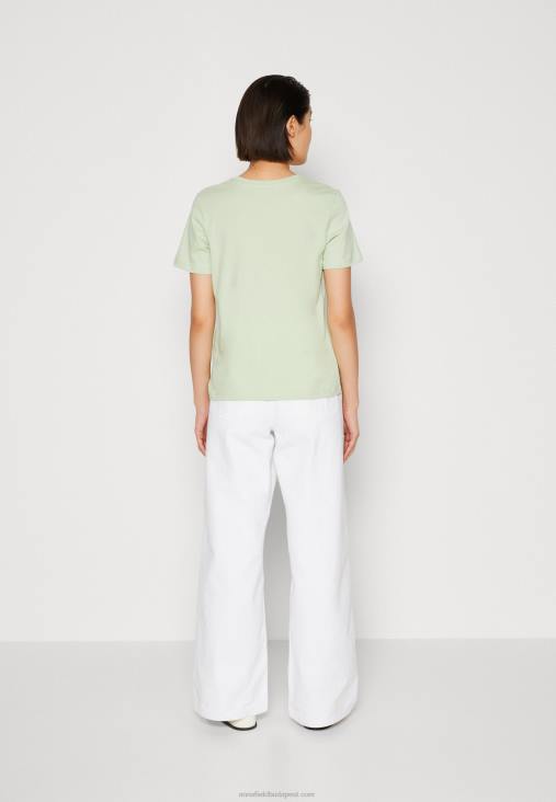 Anna Field nők nyomtatott póló zöld RTVD373