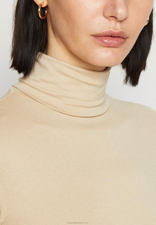 Anna Field nők print póló homok RTVD281