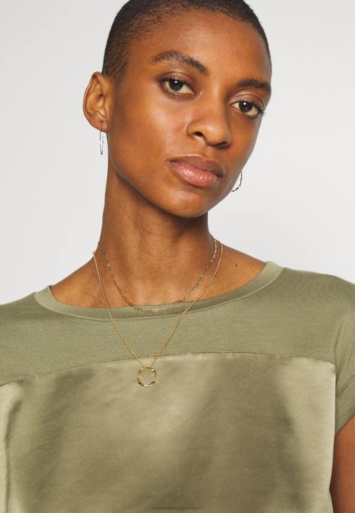 Anna Field nők print póló martini olive RTVD256