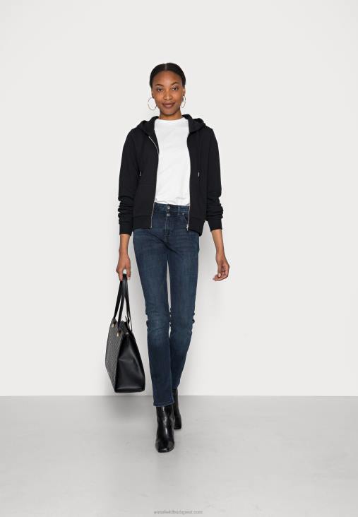 Anna Field nők cipzáras pulóver fekete RTVD768