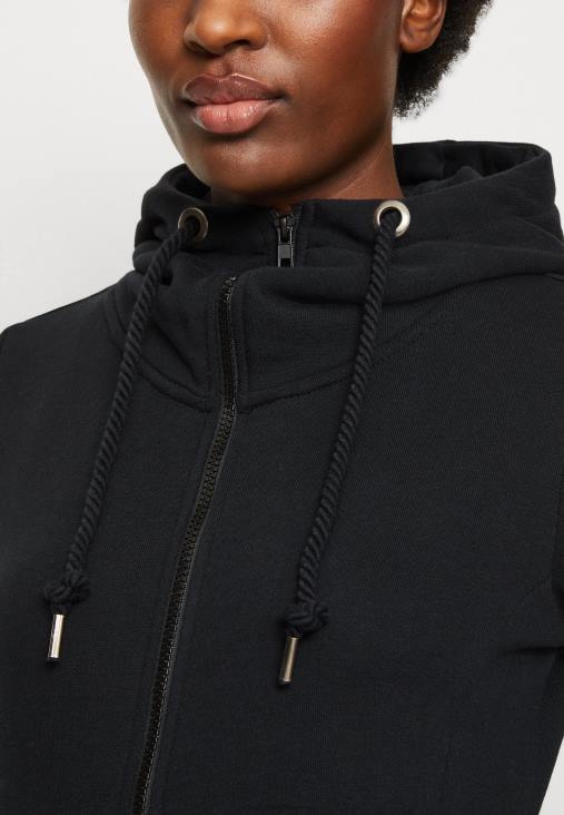 Anna Field nők cipzáras pulóver fekete RTVD770