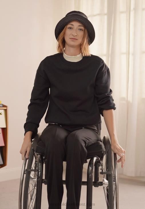 Anna Field nők fekete pulóver RTVD765