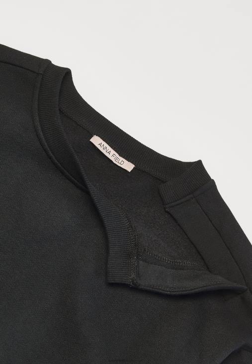 Anna Field nők fekete pulóver RTVD765