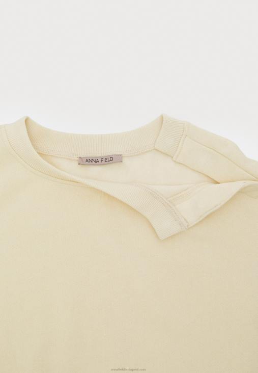 Anna Field nők pulóver bézs RTVD758