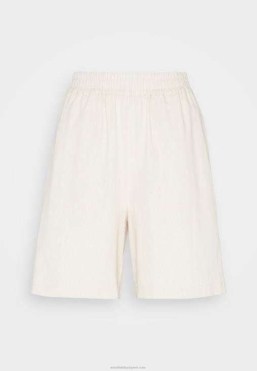 Anna Field nők lenkeverék rövidnadrág bézs RTVD857