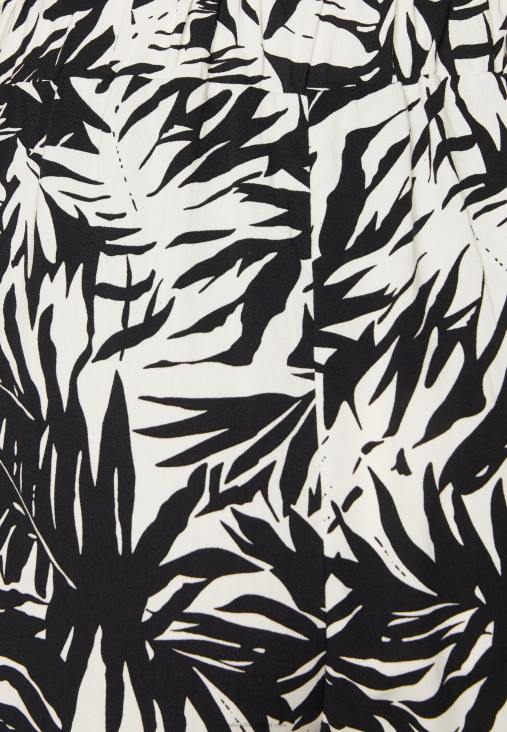 Anna Field nők rövidnadrág fekete/törtfehér RTVD860