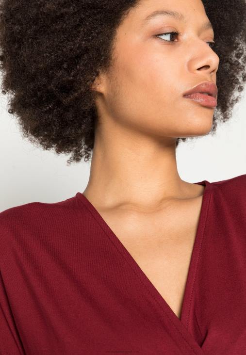 Anna Field nők bordó jersey ruha RTVD118