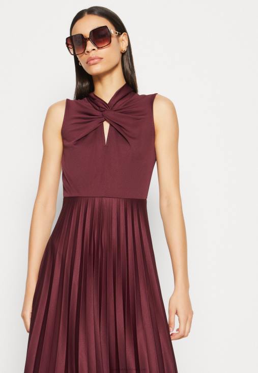 Anna Field nők bordó jersey ruha RTVD177