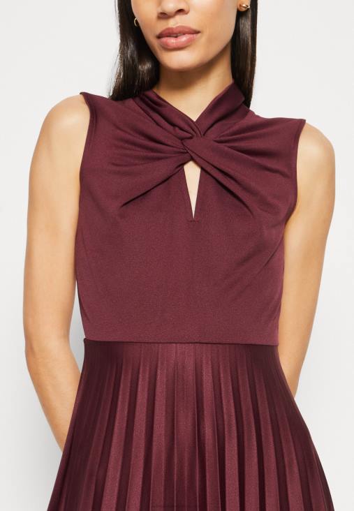 Anna Field nők bordó jersey ruha RTVD177