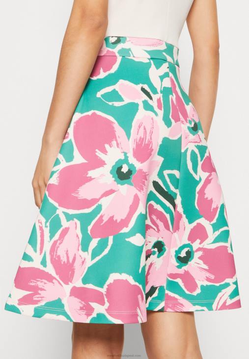 Anna Field nők farmer ruha fehér/zöld/rózsaszín RTVD68