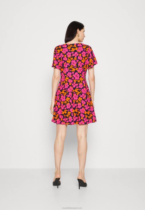 Anna Field nők ing ruha rózsaszín/narancs RTVD90