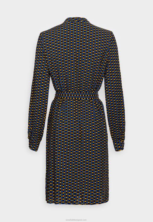 Anna Field nők ingruha kék/sárga RTVD81