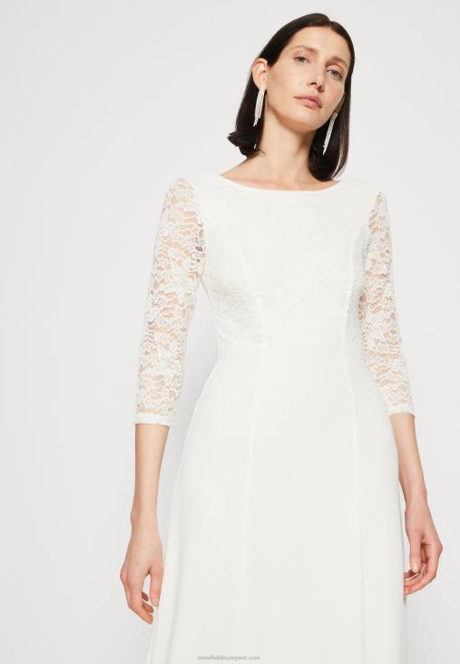 Anna Field nők jersey ruha fehér RTVD75