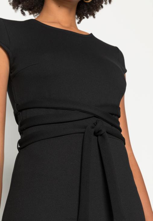 Anna Field nők jersey ruha fekete RTVD131