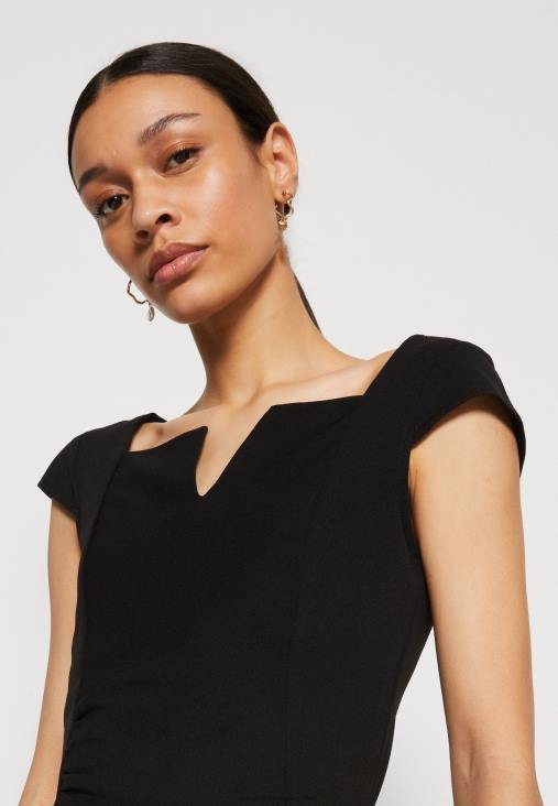 Anna Field nők jersey ruha fekete RTVD133