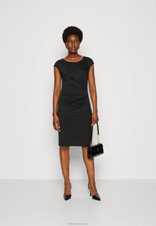 Anna Field nők jersey ruha fekete RTVD136